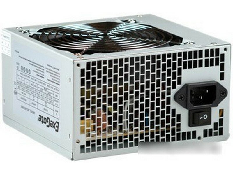 Блок питания ATX Exegate EX224732RUS 400W, black, 12cm fan, 24p+4p, 6/8p PCI-E, 3*SATA, 2*IDE, FDD - фото №11