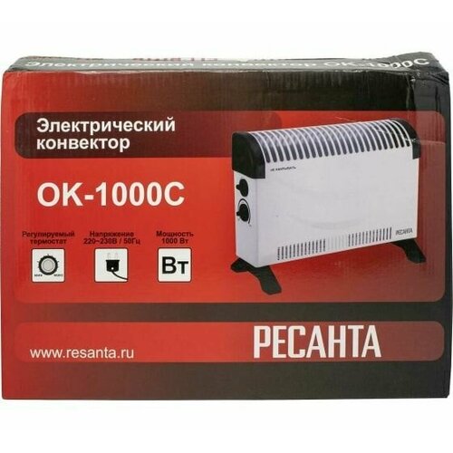 Конвектор электрический Ресанта ОК-1000С (стич) 67/4/6