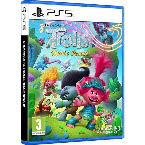 Игра DreamWorks Trolls Remix Rescue для PlayStation 5 игра kingdom hearts hd 2 5 remix для playstation 3