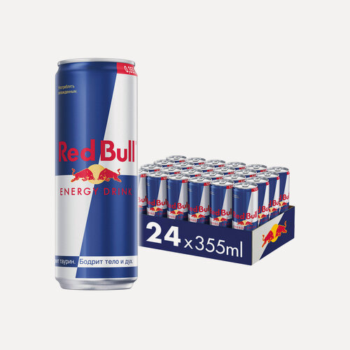 Изображение товара Энергетический напиток Red Bull, 355 мл х 24 шт