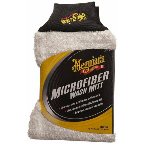 Микрофибровая варежка для мойки кузова Microfiber Wash Mitt Meguiar's