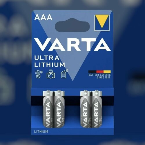 Батарейка литиевая VARTA Ultra Lithium AAA 20 шт