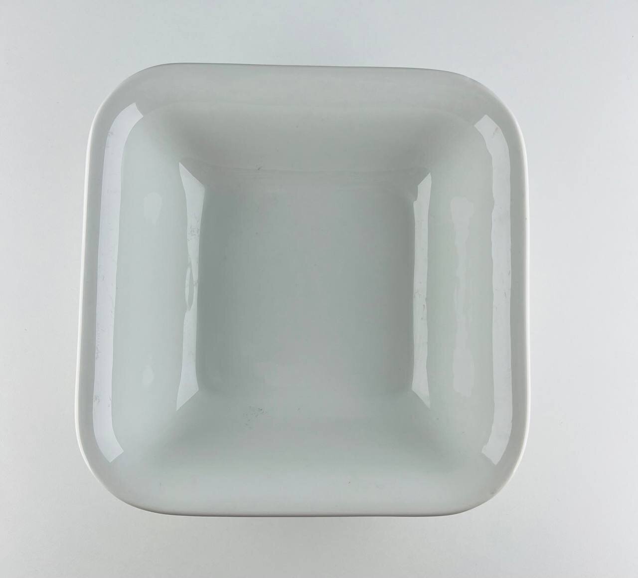 Винтажный салатник "Душевный покой". Фарфор Walbrzych. Германия, 1942г.