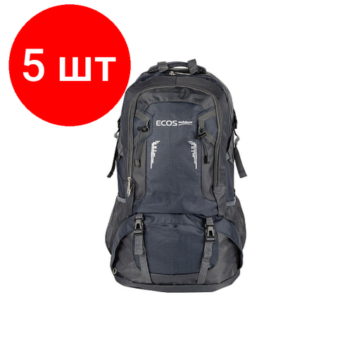 фото Комплект 5 штук, рюкзак coyote, темно-синий 60л, 105607 ecos