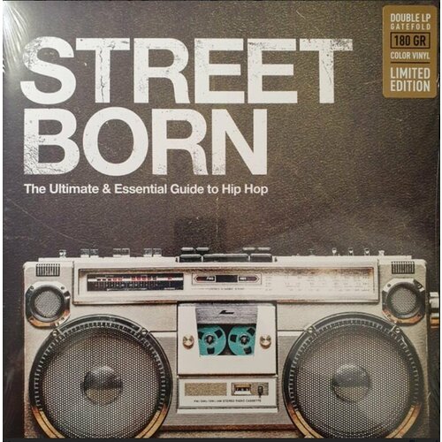 Street Born 2LP Limited Edition Color Vinyl Виниловая пластинка rick slick asap ferg l l cool j ice cold a hip hop jewelry history