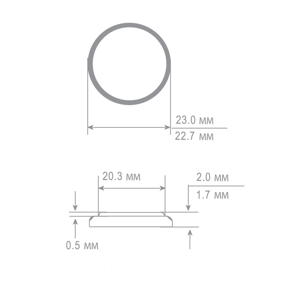 CR2032 Батарейка ERGOLUX Lithium CR2032-BP5, 5 шт. 200мAч - фото №6