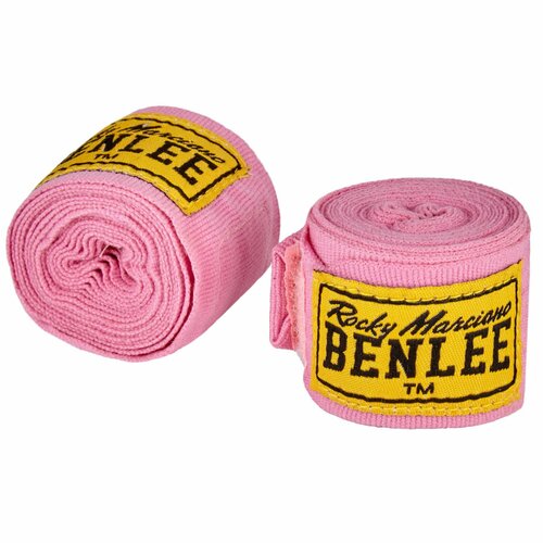 Боксерские бинты Benlee Elastic розовые 3 метра