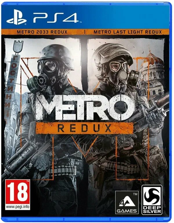 Игра Deep Silver "Metro 2033/Last Light Redux", для PlayStation 4 — фото 1