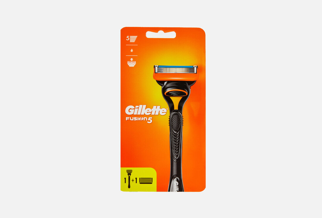 Станок для бритья с 2 сменными кассетами Gillette, Fusion5 2шт