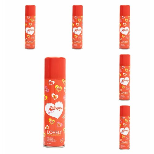 ATAK SABAYA LOVELY Дезодорант женский, 150 мл, 6 штук.