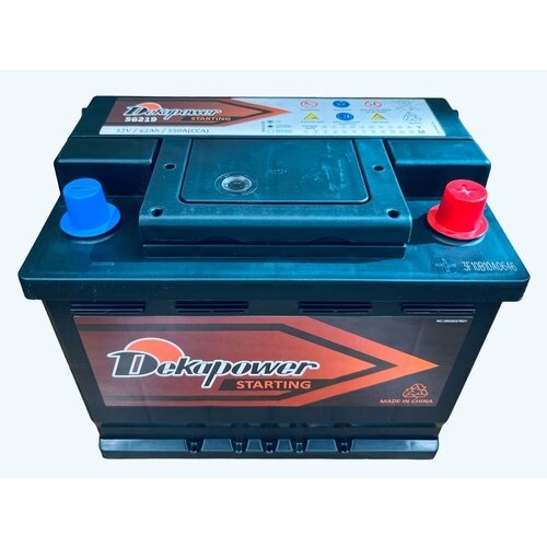 Аккумулятор автомобильный DekaPower 56219 62 Ач о. п. 550 А L2