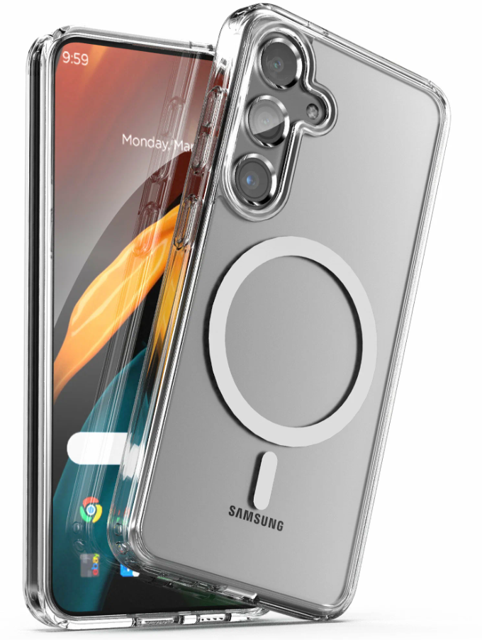 Чехол-накладка с поддержкой MagSafe для Samsung Galaxy S24 Plus