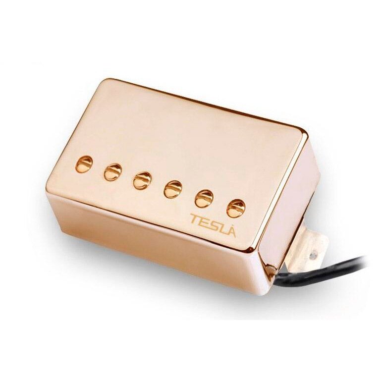 Звукосниматель Humbucker для электрогитары Tesla OPUS-1/GD/BR Bridge
