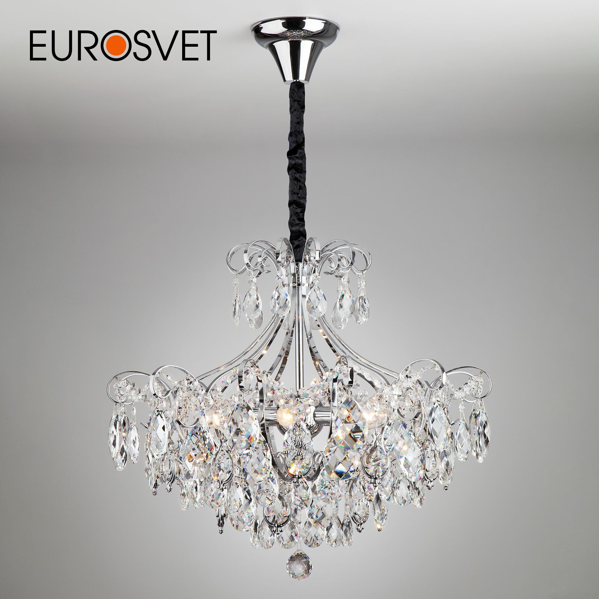 фото Люстра Eurosvet Crystal 10080, E14