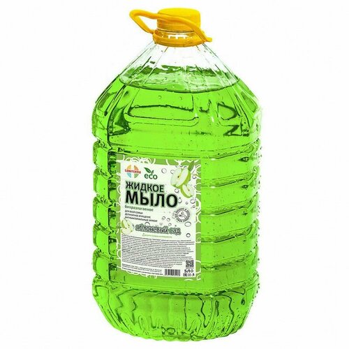 Saniterra Мыло жидкое Яблоневый сад, 5 л