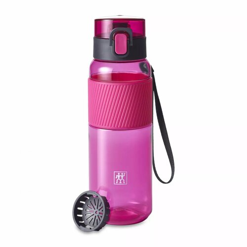 Бутылка для воды Zwilling Bottles 680 мл 24х7 см розовая 2540₽