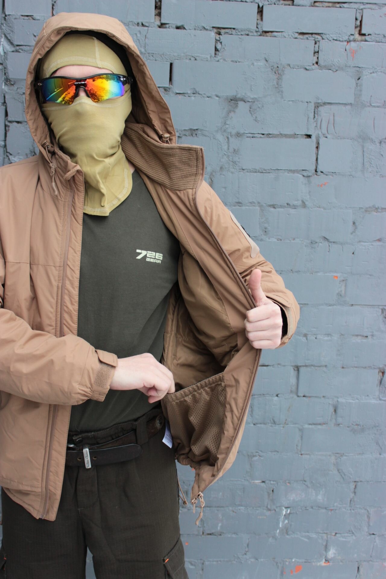 Куртка  Осень-зима 2025, размер 2ХL, коричневый — фото 1