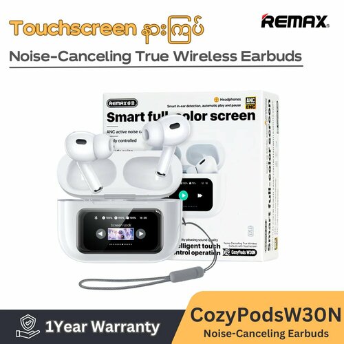 Беспроводные наушники Remax Cozypod W30 с шумоподавлением 3890₽