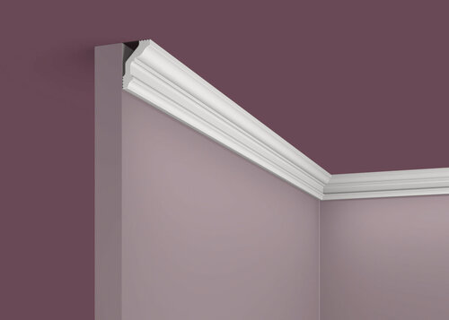 Изображение товара Потолочный плинтус / Карниз RT019, 30х20, 2000мм, ARTIVA. Экополимер. Набор 12 шт.