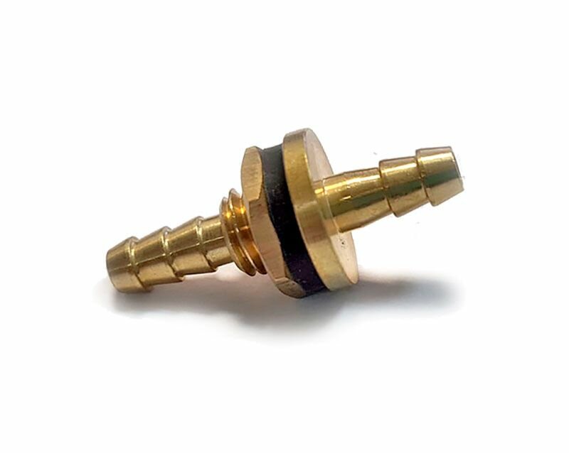 фото Топливный штуцер прямой медный Haoye 3xd5xM8xD14xL31 мм. HY005-03601