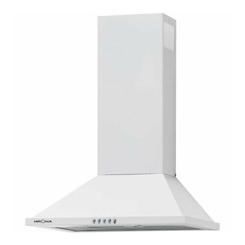 Каминная вытяжка Krona Bella 500 white push button 1097000₽