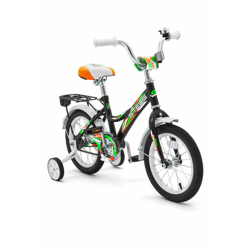 Велосипед детский 14 Stels Talisman Z010 Черный для девочки и мальчика от 3 до 5 лет на рост 90-110см 8293₽