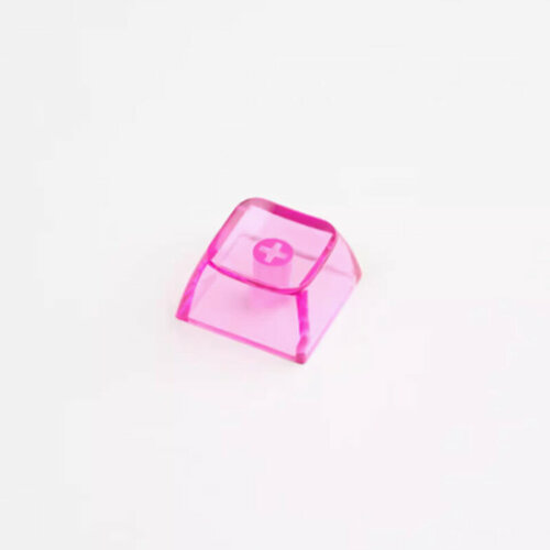 Прозрачные розовые кейкапы XDA U1 для механической клавиатуры, 30 штук