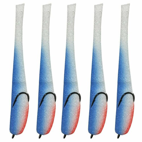 Поролоновая рыбка 8см (набор 5шт) с двойником