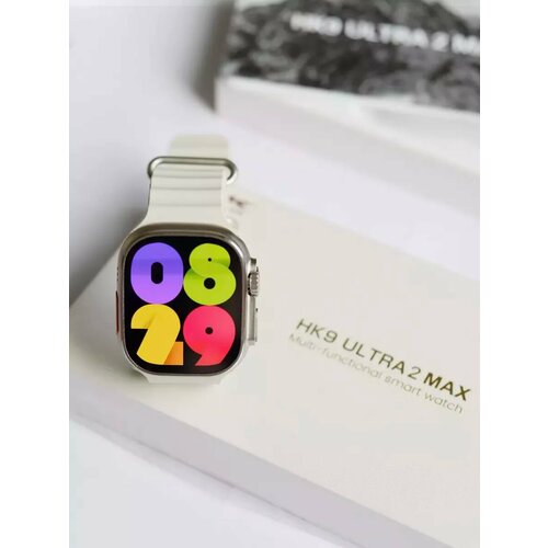 Смарт-часы HK9 Ultra2 MAX 49 мм Amoled два ремешка 3500₽