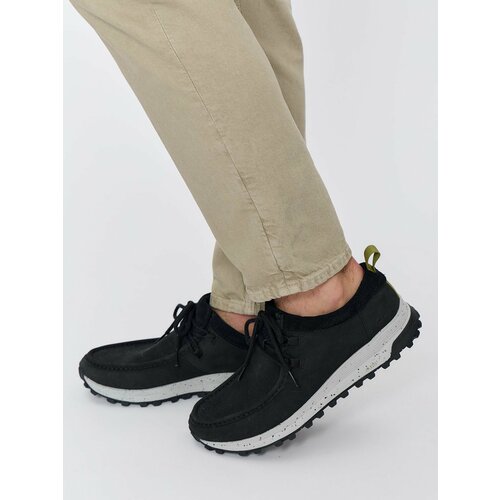 фото Полуботинки clarks, размер 40, black nubuck