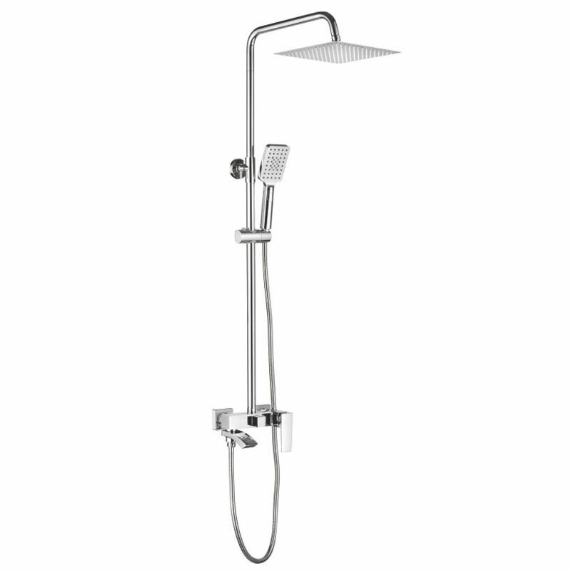 Душевая система Ledeme с тропическим душем, поворотным изливом, картридж 35мм L2478