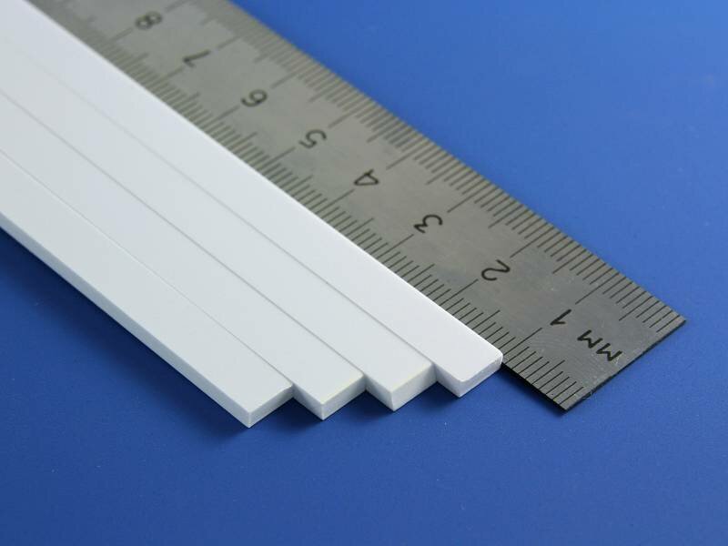 Полоска пластиковая 2.5х6.3 мм, 6 шт