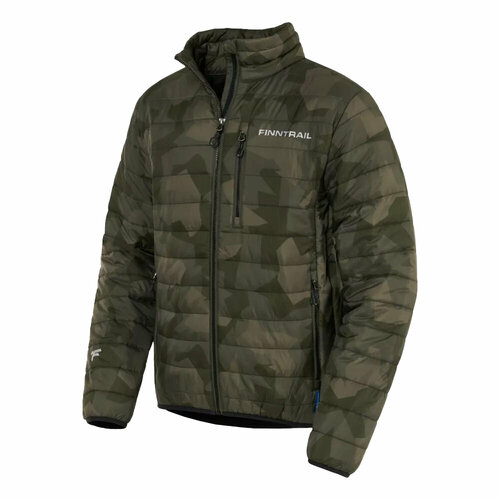 Термокуртка демисезонная мужская Finntrail Master 1503 для активного отдыха CamoShadowGreen [L/175-185] зеленый