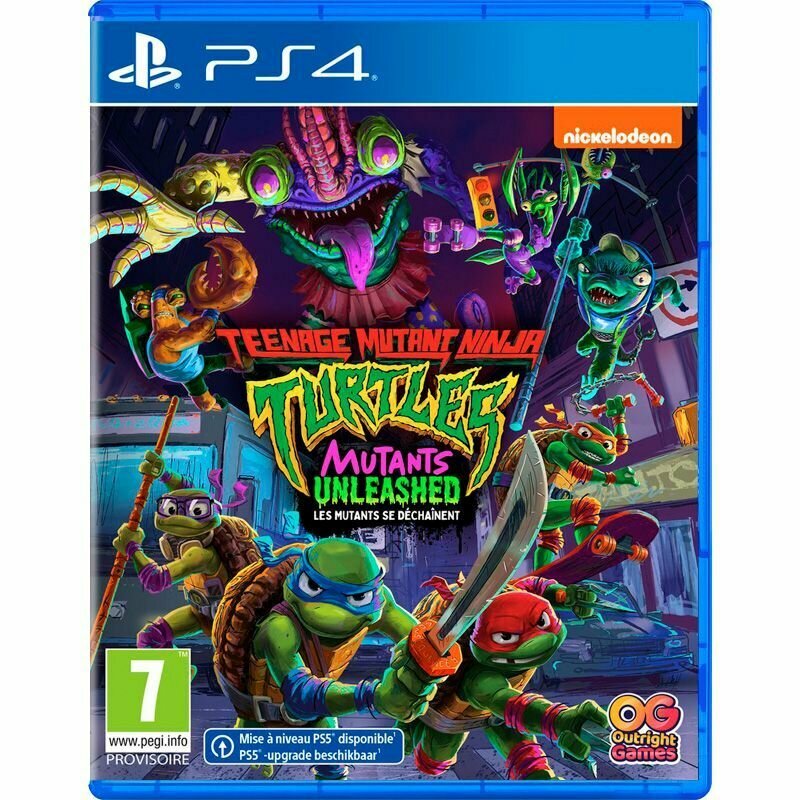 Игра Teenage Mutant Ninja Turtles: Mutants Unleashed (английская версия) для PS4
