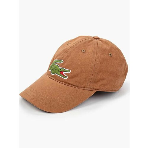 фото Кепка lacoste для мужчин и женщин, размер tu, коричневый