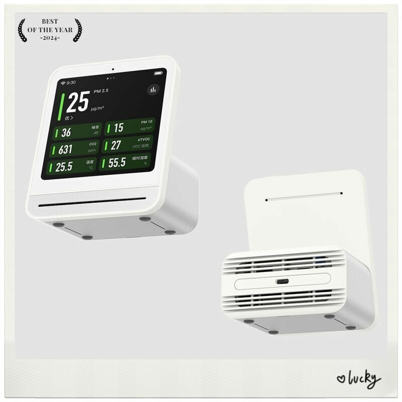 Картинки Анализатор качества воздуха Xiaomi Qingping Air Monitor 2 (Mijia APP), белый-AURT