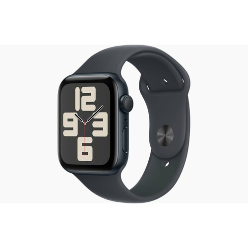 Умные часы Apple Watch SE 2024 44mm Midnight Sport Band Midnight SM 29990₽