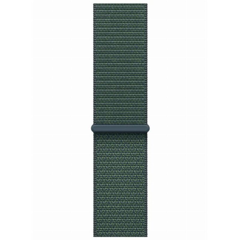 Умные часы Apple Watch Series SE Gen 2 40 мм Starlight Aluminum Case with Lake Green Sport Loop, зеленый — фото 1