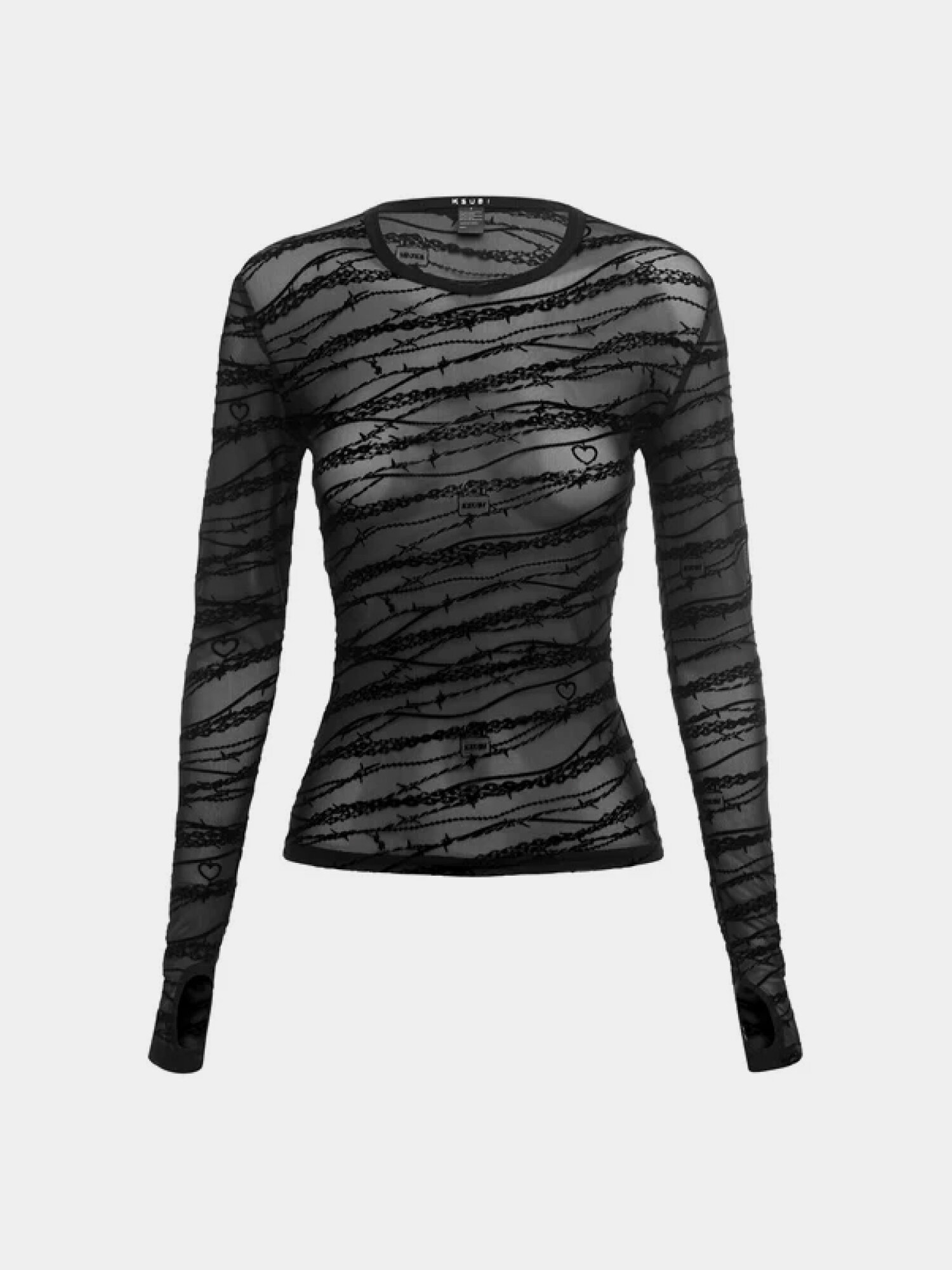 Лонгслив Silver LS Top Unchained