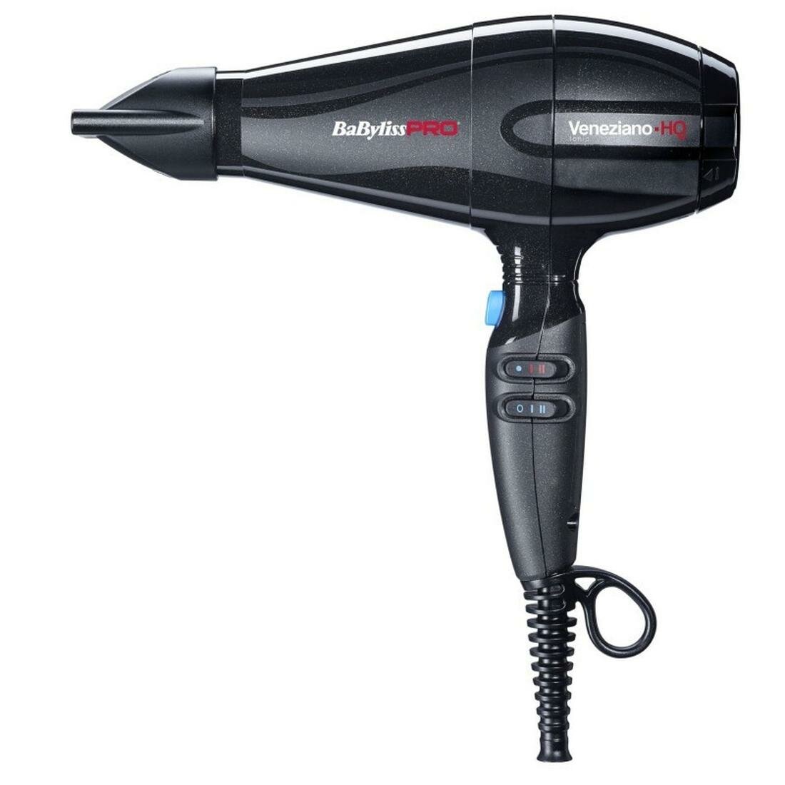 Фен BaByliss Pro Veneziano-HQ Ionic BAB6960IE, количество температурных режимов 3, 2 скорости