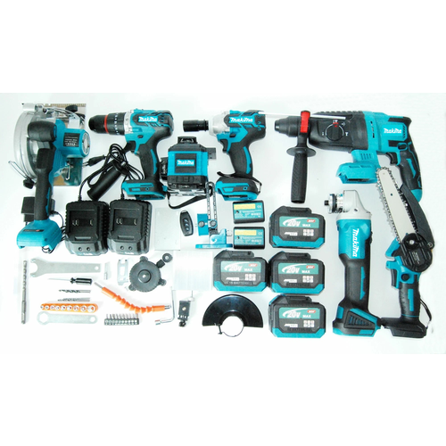 Набор аккумуляторного инструмента 7 в 1