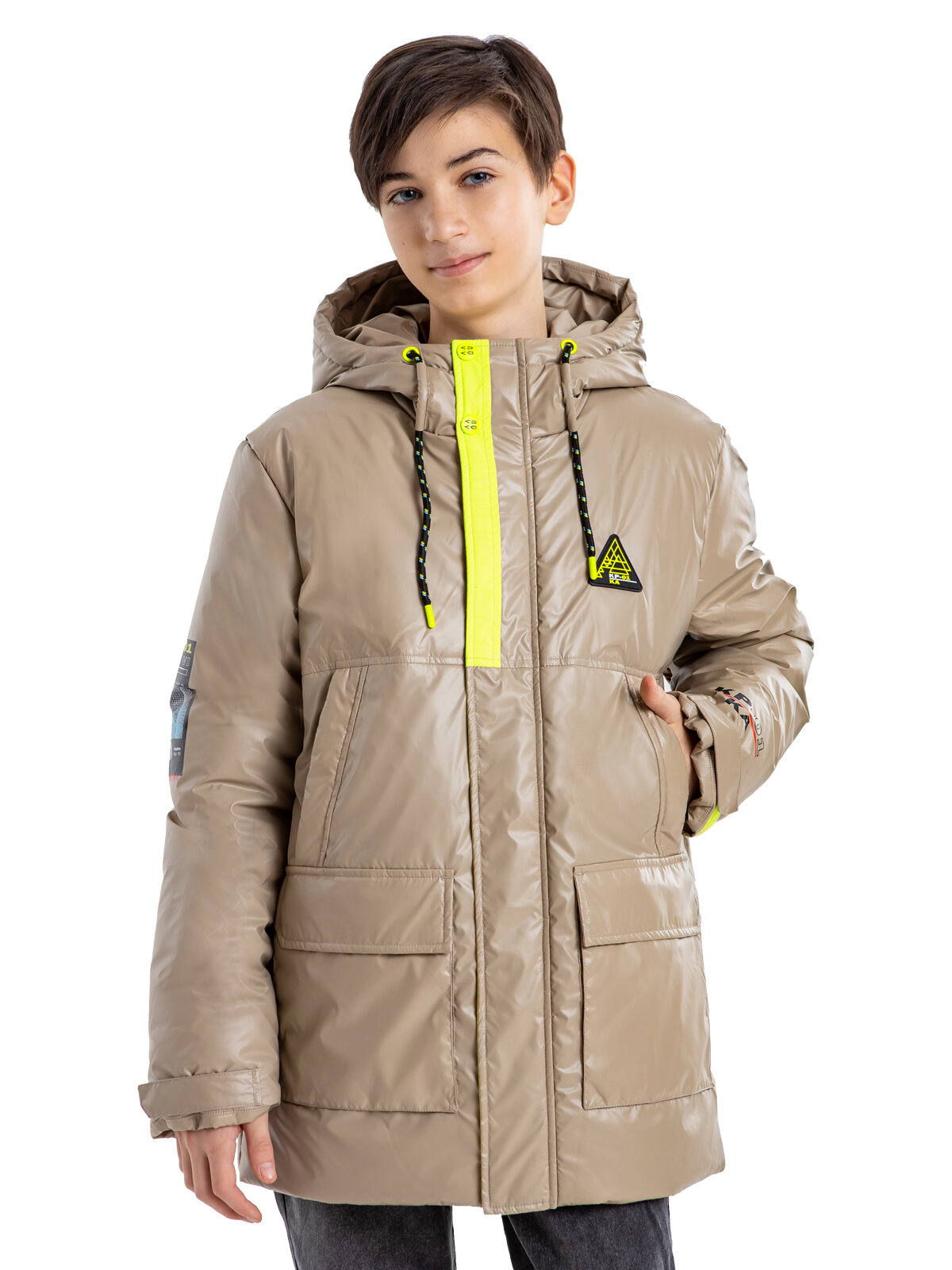 Куртка Kapika, размер 158, бежевый