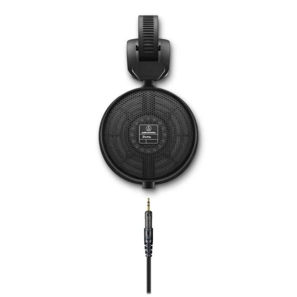 Наушники AUDIO-TECHNICA ATH-R70X, 2.5 мм/3.5 мм, накладные, черный [80000094] - фото №6