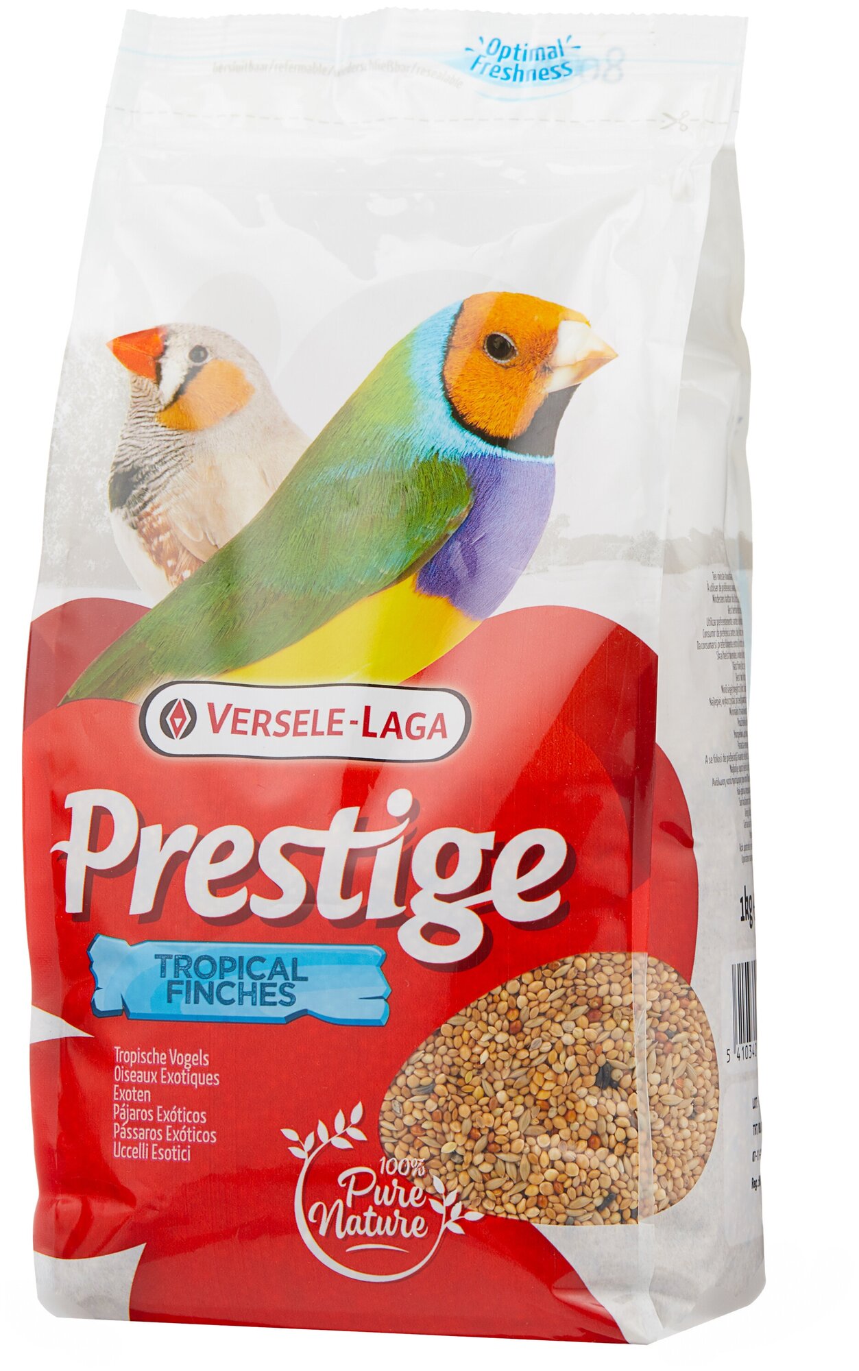 корм Versele-Laga для экзотических птиц Prestige Tropical Finches, 1кг - фото №1