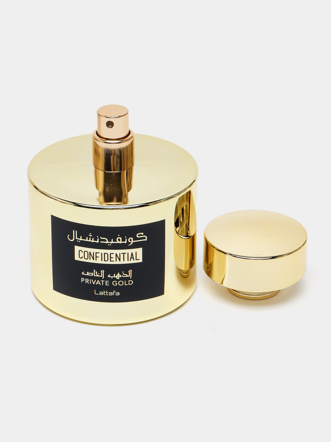 Парфюмерная вода Lattafa "Confidential Private Gold", восточный аромат, унисекс, 100мл — фото 1