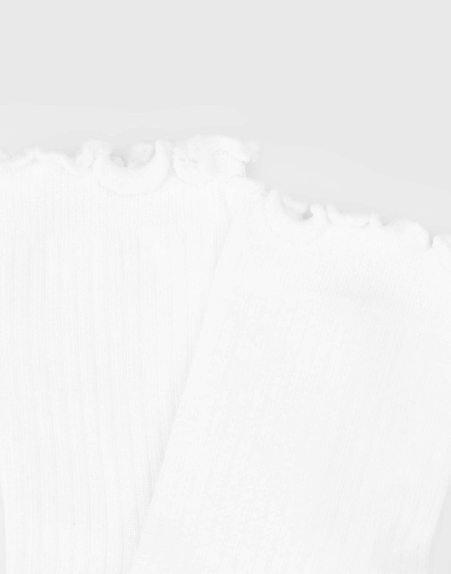 Носки Gloria Jeans 2 пары, размер 6-8л (30-32), белый — фото 1