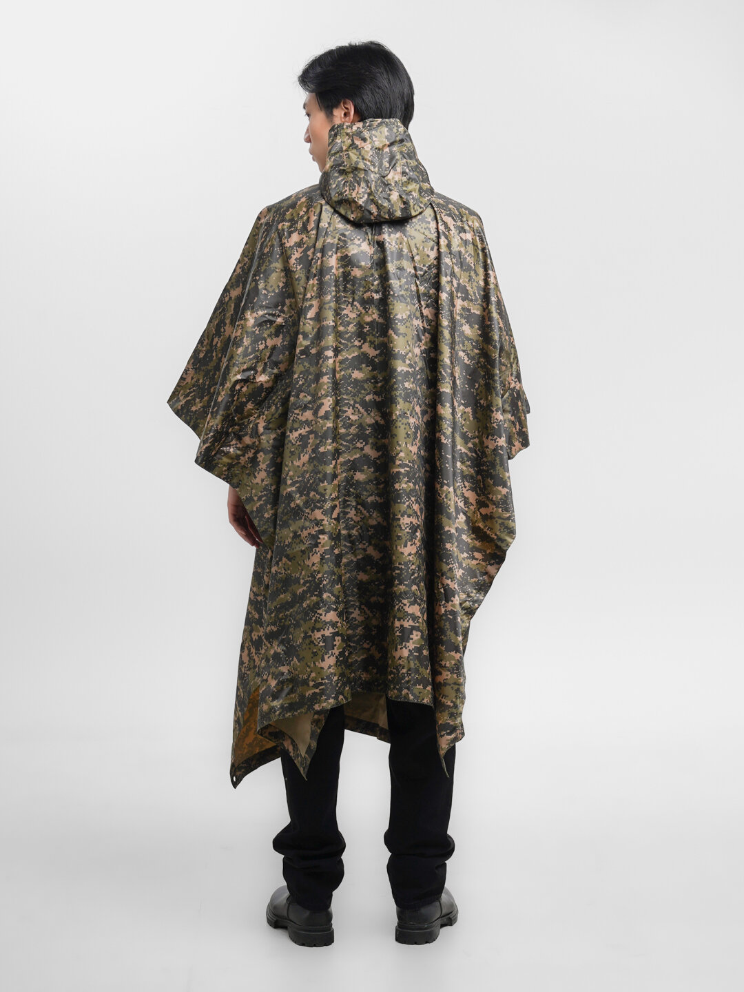 Дождевик из оксофрда-240, С-02-24/23, Золотистый хаки — фото 1