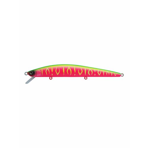 Воблер Минноу Strike Pro Slingshot Minnow 120F, 120 мм, 12,6 гр, Плавающий, цвет A230S Watermelon