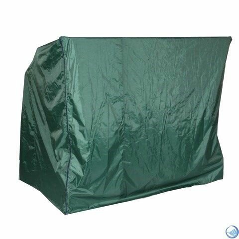 Чехол укрытие от дождя для садовых качелей Александрия 285х165х180 см. / зеленый