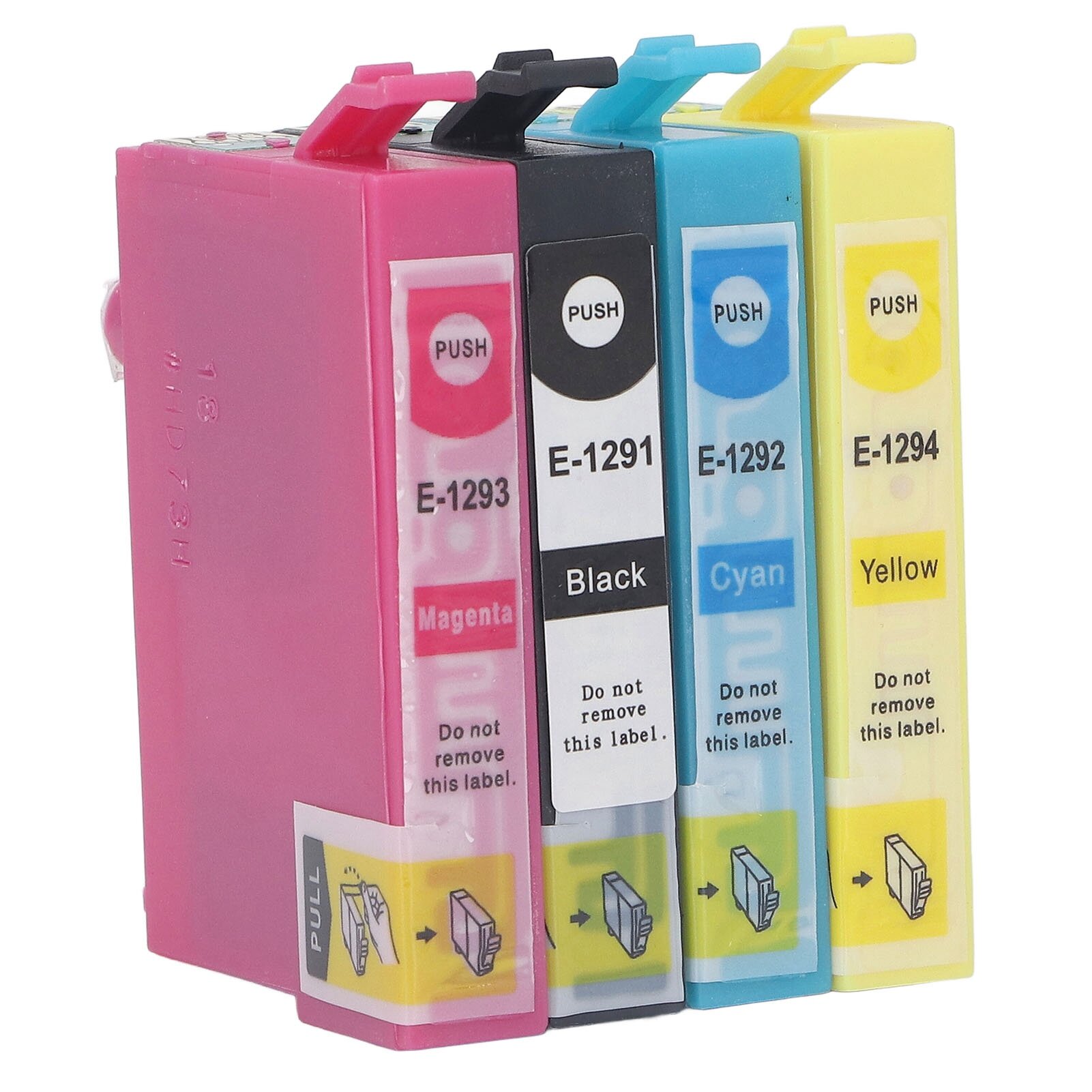 T1291 T1292 T1293 T1294 Чернильный картридж для принтера Fluent Практический BK CMY 4-цветный чернильный картридж для стилуса SX230
